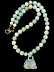 C1016 alt Burmese jade rabbit, jade