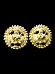 CE1353 alt Antique Chinese 18K gold vermeil buttons