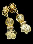 CE2157 alt Citrine drop earrings